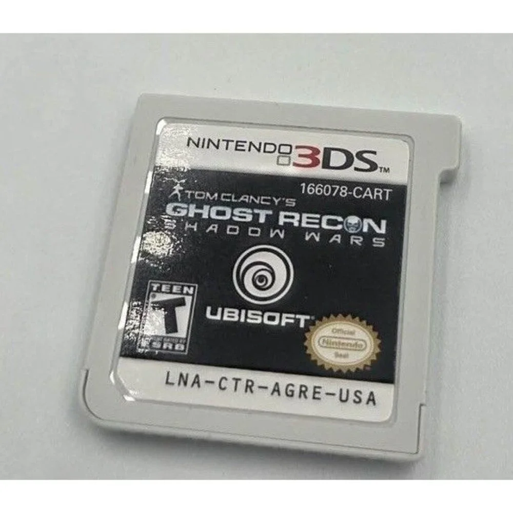 Tom Clancy's Ghost Recon: Shadow Wars Nintendo 3DS Game Cartridge Only Tested